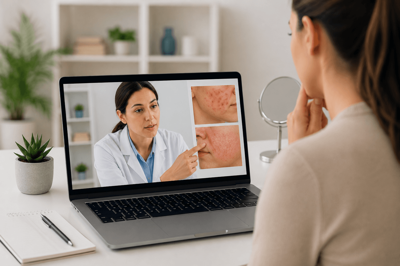 Dermatólogo online — Consulta dermatológica